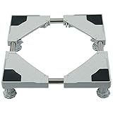Multifunktionale Möbel Dolly Roller Base Verstellbarer Kühlschrankständer mit beweglicher Basis für Waschmaschine, Kühlschrank und Trockner (4 Fuß)