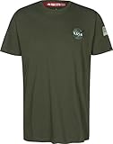 Alpha Herren 176507257grs T-Shirt, Grün, XL