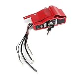 Zündschalter-Box, 1 Satz neuer Schlüssel elektrischer Zündschalter Stop On Off Panel Steuerbox mit 2 Tasten für GX340 GX390 11HP 13HP M