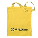 Kiwistar Umbrella Corperation Tragetasche Baumwolltasche Stoffbeutel Umhängetasche Langer Henk