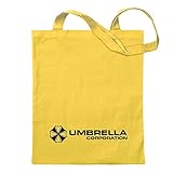 Kiwistar Umbrella Corperation Tragetasche Baumwolltasche Stoffbeutel Umhängetasche Langer Henk