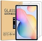 [2 Stück] Schutzfolie für Samsung Tab S6 Lite 10.4 Zoll 2020, SM-P610/P615 Panzerglas Schutzfolie 9H Härte Anti-Kratzen Ultra Clear, Displayschutzfolie für Samsung Galaxy Tab S6 Lite 10,4''