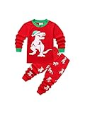 CAIJ Baby Jungen Mädchen Weihnachten Outfit Kleidung Weihnachtsoutfit Babykleidung Set Langarm Body Strampler + Hose Neugeborene Weiche Babyset My First C