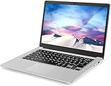 14-Zoll-Laptop (Intel Celeron J3455 64-Bit, 6 GB DDR3-RAM, 128 GB SSD, HD-Webcam, Windows 10 Home OS vorinstalliert, 1920 * 1080 FHD IPS-Display)