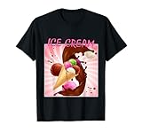 Ice Cream Vintage Eis Eiscreme Kawaii Retro T-S