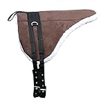 Amesbichler Reitsport AMKA Shetty Pony Sattel Reitkissen Reitpad Reitunterlage mit Sattelgurt auch für Holzpferde Bareback Pad b