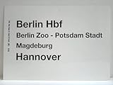 Berlin Hbf, Berlin Zoo, Potsdam Stadt, Magdeburg, H