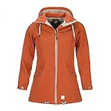 DryFashion Damen Softshell Mantel 'List', Größe:46, Farbe:koi melang