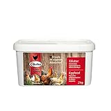 Quiko Hobby Farming Eifutter 2kg - Proteinreiches Kraft- & Konditionsfutter für Hühner, Wachteln & Geflügel wie z.B. Legehennen - Mit Vitaminen & Honig