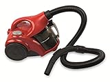 Dunlop Zyklonstaubsauger - Staubsauger - Vacuum-Cleaner - 700 W, 78 Dezibel - Rot/Schw