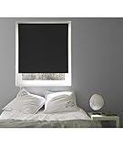 MADECOSTORE Rollo, verdunkelnd, 124 x 190 cm, Schw