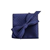 Laisla fashion Fliege Handtuch Anzug Ehe Bräutigam Trauzeuge Classic Flut Herrenanzug Quadratischer Schal Hochzeit Lila Wein Zubehör Set Jungs (Color : 15, Size : Size)