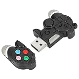 Flash-Laufwerk, Tragbarer USB 2.0 Thumb Memory Stick mit Schwarzem Cartoon-Bild, Plug And Play, Kompatibel mit Allen Geräten mit USB-A-Anschluss Desktops, Laptops, Tablets, Fernseher,(32 GB)