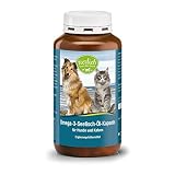 Sanct Bernhard tierlieb Omega-3 Seefisch Öl Kapseln, EPA (18%) und DHA (12%), Inhalt 400 Kap