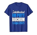 Herren Ruhrpott Bochum Fußball Trikot Aufstieg 2021 Bochum 1.Liga T-S