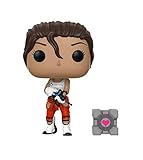 Funko 21040 63705 Actionfigur Games-Chell mit Portal Gun, Multi-C