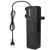 NO.17 Aquarium Internal Filter 8W, Einstellbarer Aquarium innenfilter mit 800L/H Wasserpumpe für 150-300L