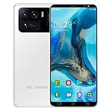 WANGFENG 5G freigeschaltetes Smartphone, 7,3'Waterdrop Incell-Vollbild-Dual-SIM-freigeschaltete Mobiltelefone AI-Kamera 16 + 32MP 4800mAh-Face Unlock Android 10