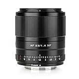 VILTROX 23mm f1.4 XF Autofokus Prime Objektiv APS-C Kompaktobjektiv mit großer Blende für Fuji X Mount Kamera X-T3 X-H1 X20 T30 X-T20 X-T100 X-Pro2 X-Pro3