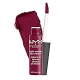 NYX Professional Makeup Lippenstift, Soft Matte Lip Cream, Cremiges und mattes Finish, Hochpigmentiert, Langanhaltend, Vegane Formel, Farbton: Copenhag