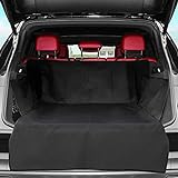 KYG Universal Kofferraumschutz Hunde - Kofferraumdecke mit Ladekantenschutz - Wasserabweisend & Pflegeleicht- Ideale Kofferraumschutzmatte für deinen H