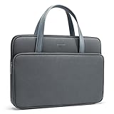 tomtoc Damen Laptop Aktentasche für 13-14 Zoll MacBook Pro 2021, MacBook Air, Microsoft Surface Laptop Studio / Laptop 4 / Book, Wasserdicht Arbeitstasche Handtasche für Alltag Büro Arb