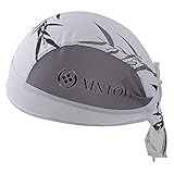 HYSENM Kopftuch Cap Erwachsen Atmungsaktiv Anti-UV für Radsport Motorrad Bandana, Bamb