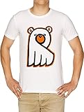 Geist Bär IV Herren T-Shirt Weiß