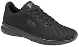 Lonsdale Herren Bedford Road Running Shoe, Black/Black, 40.5 EU