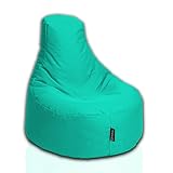 Sitzsack Gamer Beanbag 62 Farben Indoor Outdoor Sitzsäcke Gaming Beanbags Sitzkissen Erwachsene Riesensitzsack Kinder Lounge Bodenkissen Schule Kindergarten Tobekissen 80cm Durchmesser,Türk