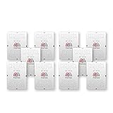 aFFa frames Rahmenloser Bilderhalter | Bilderrahmen | Acrylglas | mit Clips | für Fotos und Poster | Plakatrahmen | Cliprahmen | Posterrahmen |Plexiglas, HDF, 13x18 cm | 1 Packung mit 10