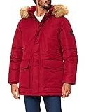 Tommy Hilfiger Herren Rockie DOWN Parka Anorak, Regatta Rot, XXX-Larg