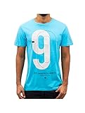 JACK & JONES CORE Herren T-Shirt J CO VICTO Tee SS Crew Neck blau weiß (S, türkis/blau (Blue Atoll))