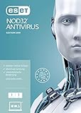 ESET NOD32 Anivirus 2019 | 1 User | 1 Jahr Virenschutz | Windows (10, 8, 7 und Vista)|Standard|1 Gerät|1 Jahr|PC|Download|Dow