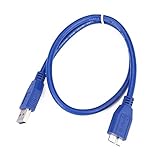 USB 3.0 A auf Micro B Kabel für WD Seagate Samsung externe Festplatte Kabel Matters Micro USB Kabel in Blau 1 M