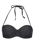 Protest Damen BCUP Bandeau-Bikini Top MM Mighty BCUP True Black M/38