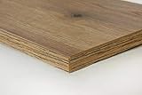 Schreibtischplatte 180x80 aus Holz DIY Schreibtisch direkt vom Hersteller vielseitig einsetzbar - Tischplatte Arbeitsplatte Werkbankplatte mit 125kg Belastbarkeit & Kratzfestigkeit - Sunshine E