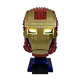 GOOCO Beleuchtung Led Licht Set Lego Iron Man Helm Avengers Led Beleuchtungsset Kompatibel mit Lego 76165 (Ohne Lego Set)