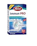 Abtei Immun PRO - Nahrungsergänzungsmittel zur Unterstützung des Immunsystems mit Vitamin C und D, Milchsäurebakterien und Inulin - 1 x 30 Pulver-Kap