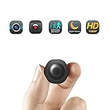 YUTR Mini Spy/versteckte Kamera - Nanny Kamera - Bewegungserkennung- Wireless- HD 1080P, perfekte Kamera Indoor Covert Sicherheit for Haus und Büro (Size : 64G Memory Card)