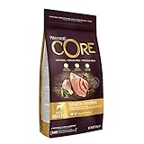 Wellness CORE Senior Original, Hundefutter trocken für alternde Hunde ab 7 Jahren, getreidefrei, mit hohem Fleischanteil, Pute & Huhn, 1,8 kg