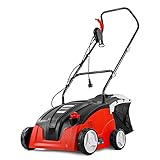 Greencut GSC1700C Elektro-Vertikutierer 1300W, Arbeit 32cm, 5 Stufen, Beutel 30L, 1300 W, R