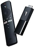 TV Stick 1080p Full-HD WiFi basierend auf Android TV 9.0 mit Fernbedienung unterstützt Netflix, Primevideo, Google Sprachsteuerung, Disney+ und Android TV App