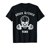 Herren Böser älterer Mann, Fitness, Bodybuilding, Training, Vintage T-S