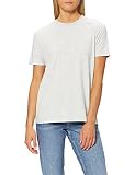 Superdry Womens Vintage Logo EMB Tee T-Shirt, Glacier Grey Marl, M