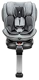 Osann Eno360 SL Kinderautositz mit Standfuß Gruppe 0+/1/2/3 (0-36 Kg) Reboarder - Light Grey Melang