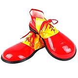 ZOYLINK Christmas Clown Schuhe Große Phantasie Kostüm Schuhe Clown Kostüm Versorgung für Erw