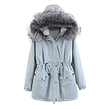 HHOP Pullover Damen Weste Damen lang Poncho Langer Mantel Damen damenwesten mit Kapuze leichtsteppmantel für Damen Weste ohne ärmel Damen Damenjacken Winter lang Damen M