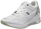 TOM TAILOR Damen 8091512 Sneaker, Mehrfarbig (White-Silver 00170), 40 EU