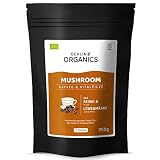 Mushroom Coffee - Kaffee mit Reishi - Berlin Organics Bio Vitalpilz Kaffee - Shroom Coffee - mit Reishi und Löwenmähne Extrakt (250 g)